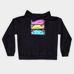 Stack of Misfit Friends Kids Hoodie